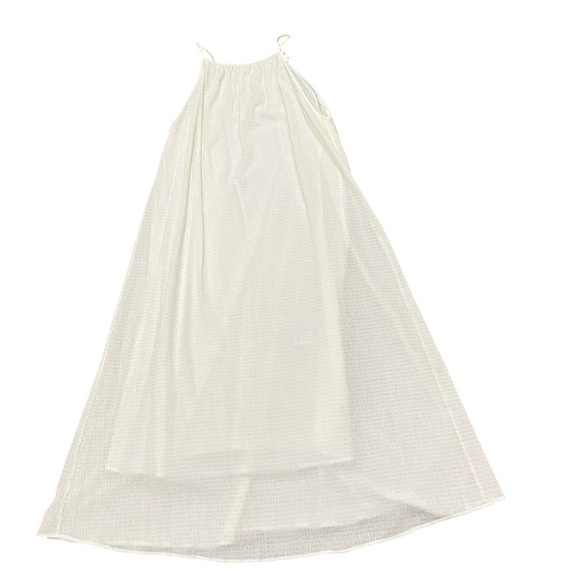 Stockholm atelier & Other Stories off white texture. sheer flowy sundress medium - Picture 7 of 13